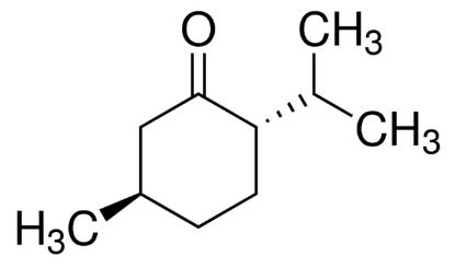 图片 (−)-薄荷酮，(−)-Menthone；analytical standard, ≥99.0% (sum of enantiomers, GC)