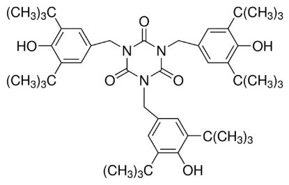 图片 三(3,5-二叔丁基-4-羟苄基)异氰脲酸酯，Tris(3,5-di-tert-butyl-4-hydroxybenzyl) isocyanurate