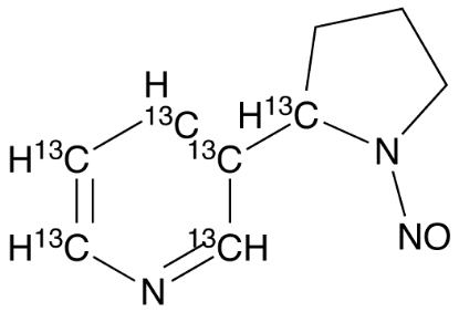 图片 N-亚硝基降烟碱-13C6，(R,S)-N’-Nitrosonornicotine-13C6