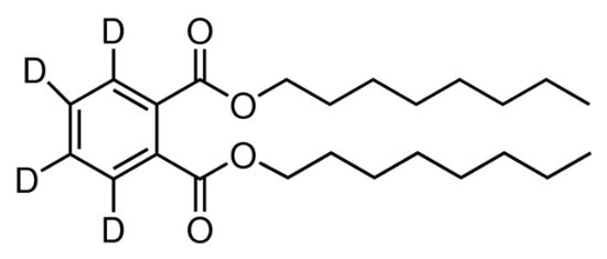 图片 邻苯二甲酸二辛酯-3,4,5,6-d4，Dioctyl phthalate-3,4,5,6-d4；98 atom % D