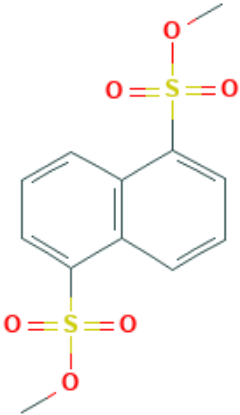 图片 1,5-萘二磺酸二甲酯，Dimethyl 1,5-Naphthalenedisulfonate