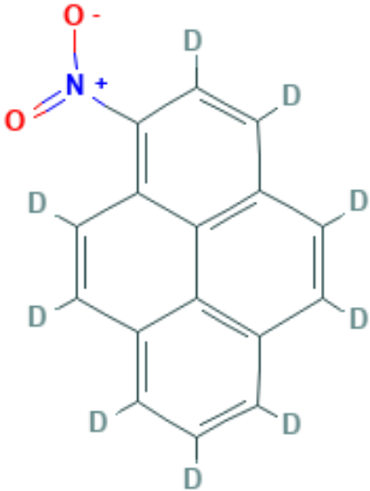 图片 1-硝基芘-D9，1-Nitropyrene-d9