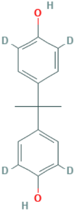 图片 双酚A-2,2',6,6'-D4，Bisphenol A-2,2',6,6'-d4