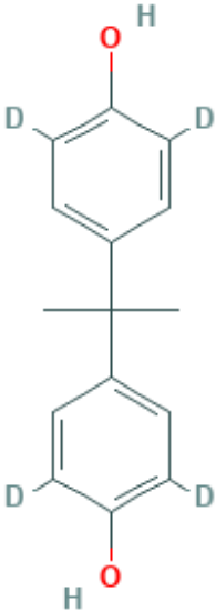 图片 双酚A-2,2',6,6'-D4，Bisphenol A-2,2',6,6'-d4