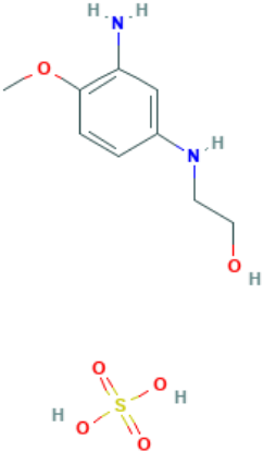 图片 2-氨基-4-羟乙基氨基苯甲醚硫酸盐，2-Amino-4-hydroxyethylaminoanisole sulfate