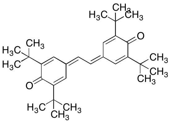 图片 3,3',5,5'-四叔丁基-4,4'-芪醌，3,3',5,5'-Tetra-tert-butyl-4,4'-stilbenequinone；≥97.0%(HPLC)