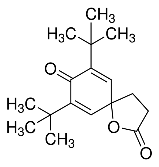 图片 7,9-二叔丁基-1-氧杂螺[4.5]癸-6,9-二烯-2,8-二酮，7,9-Di-tert-butyl-1-oxaspiro[4.5]deca-6,9-diene-2,8-dione；≥98.0% (HPLC)