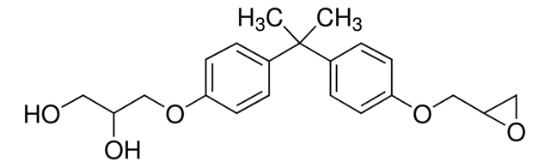 图片 双酚 A (2,3-二羟基丙基)缩水甘油醚，Bisphenol A (2,3-dihydroxypropyl) glycidyl ether [BADGE-H2O]；analytical standard, ≥95.0% (HPLC)