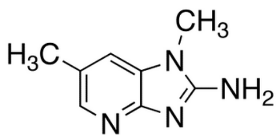 图片 2-氨基-1,6-二甲基咪唑并吡啶，2-Amino-1,6-dimethylimidazo[4,5-b]pyridine [DMIP]