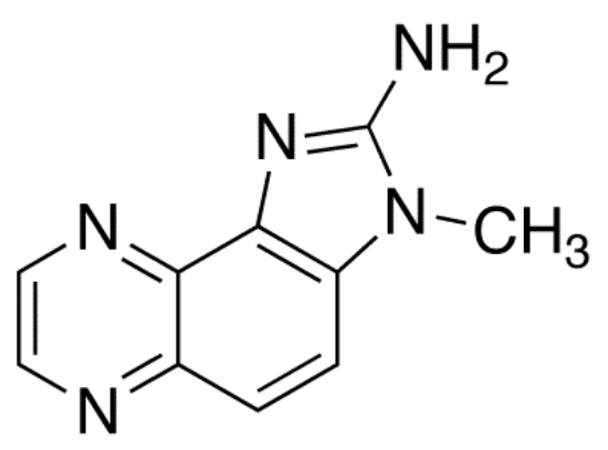 图片 2-氨基-3-甲基-3H-咪唑并[4,5-f]喹喔啉，2-Amino-3-methyl-3H-imidazo[4,5-f]quinoxaline [IQx]