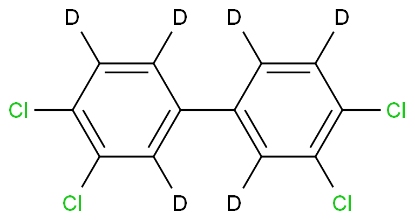 图片 3,3',4,4'-四氯联苯-d6，3,3',4,4'-Tetrachlorobiphenyl-d6 [PCB77-D6]