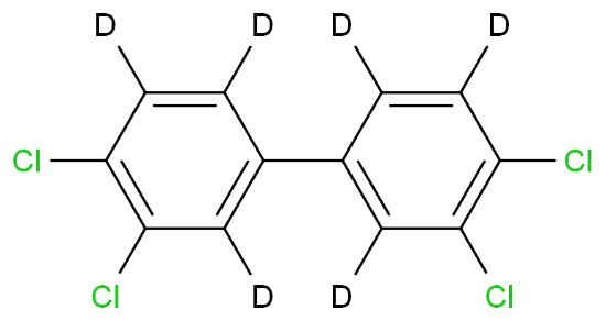 图片 3,3',4,4'-四氯联苯-d6，3,3',4,4'-Tetrachlorobiphenyl-d6 [PCB77-D6]