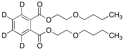 图片 邻苯二甲酸二丁氧基乙酯-D4，Bis(2-butoxyethyl) Phthalate-d4