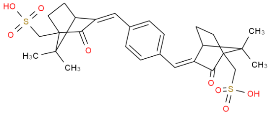 图片 对苯二亚甲基二樟脑磺酸，Terephthalylidene dicamphor sulfonie acid [TDSA]；99%