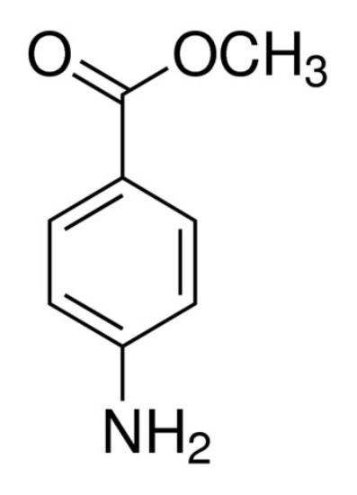 图片 4-氨基苯甲酸甲酯，Methyl 4-aminobenzoate；98%