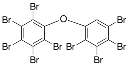 图片 2,2′,3,3′,4,4′,5,5′,6-九溴二苯醚，1,2,3,4,5-Pentabromo-6-(2,3,4,5-tetrabromophenoxy)benzene [BDE No 206]