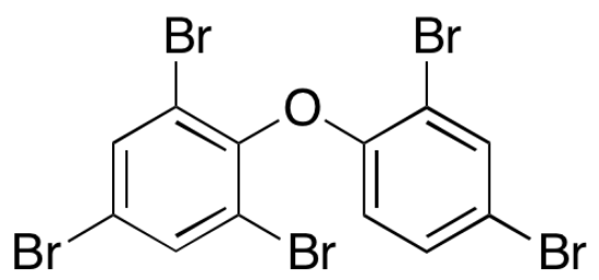 图片 2,2′,4,4′,6-五溴二苯醚，2,2',4,4',6-Pentabromodiphenyl Ether