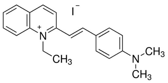 图片 喹哪啶红，Quinaldine Red；Dye content 95 %