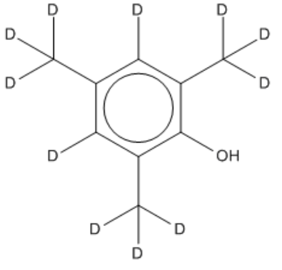 图片 2,4,6-三甲基苯酚-d11，2,4,6-Trimethylphenol-d11