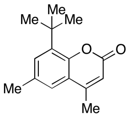 图片 4,6-二甲基-8-叔丁基香豆素，4,6-Dimethyl-8-tert-butylcoumarin