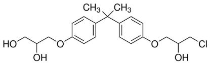 图片 双酚A (3-氯-2-羟丙基) (2,3-二羟基丙基)醚，Bisphenol A (3-chloro-2-hydroxypropyl) (2,3-dihydroxypropyl) ether [EPI-001, BADGE-HCl]；analytical standard, ≥95.0% (HPLC)