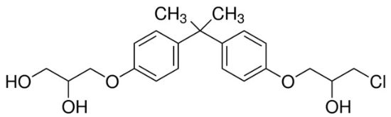 图片 双酚A (3-氯-2-羟丙基) (2,3-二羟基丙基)醚，Bisphenol A (3-chloro-2-hydroxypropyl) (2,3-dihydroxypropyl) ether [EPI-001, BADGE-HCl]；analytical standard, ≥95.0% (HPLC)