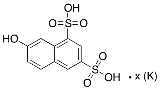 图片 2-萘酚-6,8-二磺酸钾盐，2-Naphthol-6,8-disulfonic Acid Potassium Salt