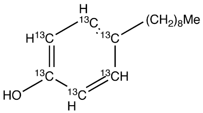 图片 4-壬基苯酚-13C6，4-Nonyl Phenol-13C6