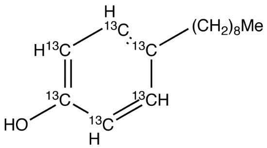 图片 4-壬基苯酚-13C6，4-Nonyl Phenol-13C6