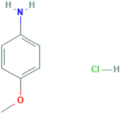 图片 4-甲氧基苯胺盐酸盐，4-Methoxyaniline hydrochloride