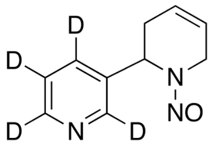 图片 (R,S)-N-亚硝基新烟碱-d4，(R,S)-N-Nitroso Anatabine-2,4,5,6-d4