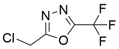 图片 5-(三氟甲基)-2-(氯甲基)-1,3,4-恶二唑，5-(Trifluoromethyl)-2-(chloromethyl)-1,3,4-oxadiazole (>90%)