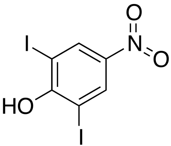 图片 2,6-二碘-4-硝基苯酚，2,6-Diiodo-4-nitrophenol