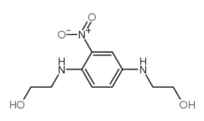 图片 双-1,4-(2-羟乙基氨基)-2-硝基苯，Bis-1,4-(2-hydroxyethylamino)-2-nitrobenzene