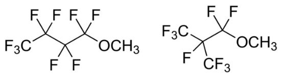 图片 甲基九氟丁醚，Methoxyperfluorobutane；99%, mixture of n- and iso-butyl isomers