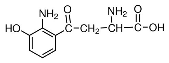 图片 3-羟基-DL-犬尿氨酸，3-Hydroxy-DL-kynurenine [3-HKYN]；analytical standard, ≥97.0% (HPLC)