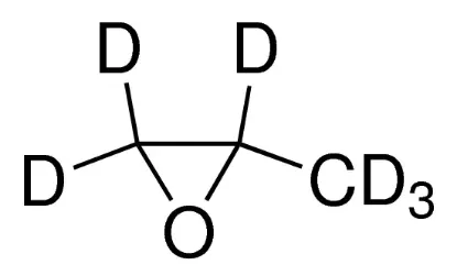 图片 1,2-环氧丙烷-d6，(+/-)-1,2-Propylene-d6 Oxide (Stabilized with hydroquinone)