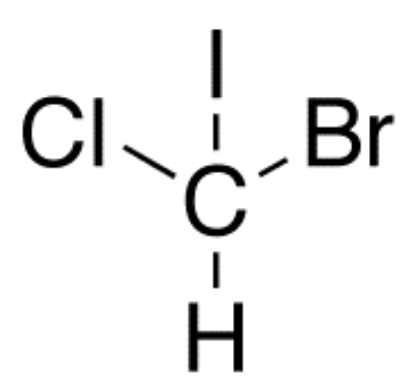 图片 溴氯碘甲烷，Bromochloroiodomethane