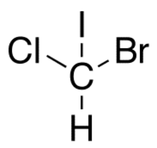 图片 溴氯碘甲烷，Bromochloroiodomethane