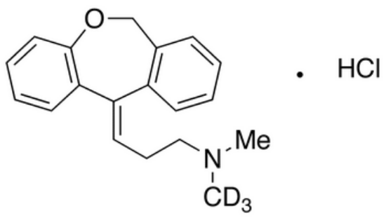 图片 盐酸多塞平-d3，Doxepin-d3 Hydrochloride