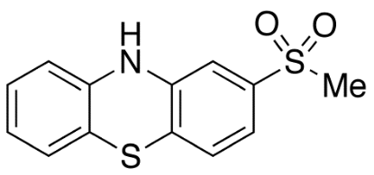 图片 2-(甲基磺酰基)吩噻嗪，2-(Methylsulfonyl) Phenothiazine