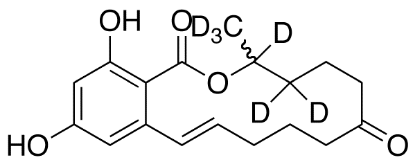 图片 反式-玉米赤霉烯酮-d6，rac Zearalenone-d6