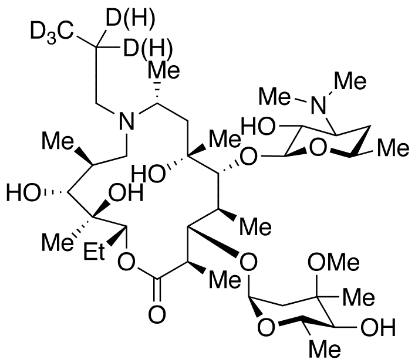 图片 加米霉素-d4，Gamithromycin-d4 (Major)