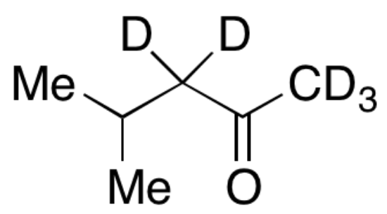 图片 4-甲基-2-戊酮-d5，4-Methyl-2-pentanone-d5