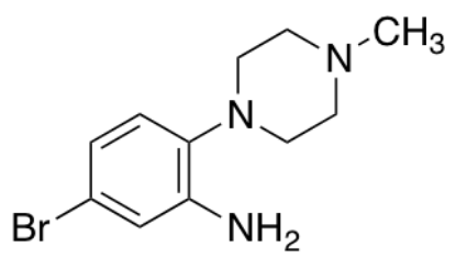 图片 5-溴-2-(4-甲基-1-哌嗪基)苯胺，5-Bromo-2-(4-Methyl-1-Piperazinyl)Aniline