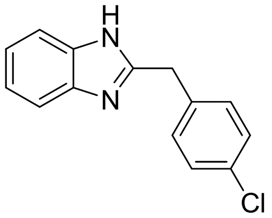 图片 2-(4-氯苄基)苯并咪唑，2-(4-Chlorobenzyl)benzimidazole