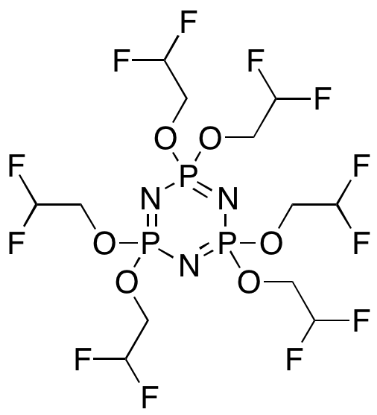 图片 六(2,2-二氟乙氧基)磷腈，Hexakis(2,2-difluoroethoxy)phosphazene