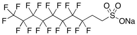 图片 1H,1H,2H,2H-全氟癸磺酸钠盐，3,3,4,4,5,5,6,6,7,7,8,8,9,9,10, 10,10-Heptadecafluoro-1-decanesulfonic Acid, Sodium Salt