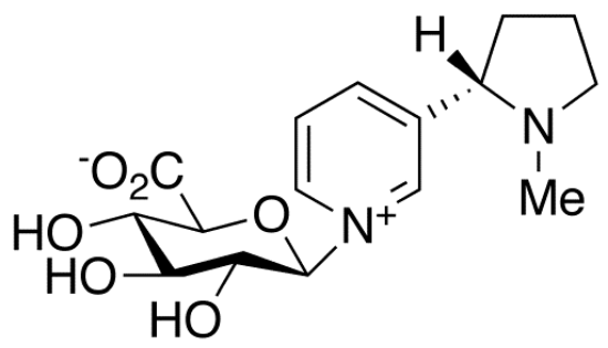 图片 烟碱-N-β-葡(萄)糖苷酸，Nicotine N-β-D-Glucuronide