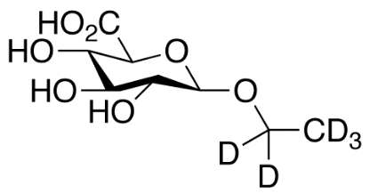 图片 乙基-β-D-葡萄糖醛酸苷-(乙基-d5)，Ethyl-d5 β-D-glucuronide